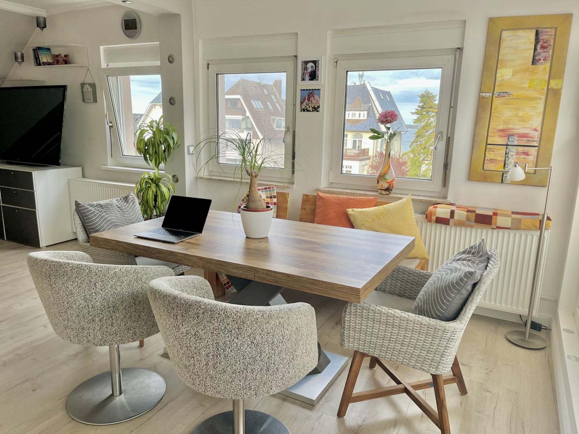 3Sz Penthaus Luna Am Sandstrand Mit Meerblick & Balkon Lubeck Exterior photo